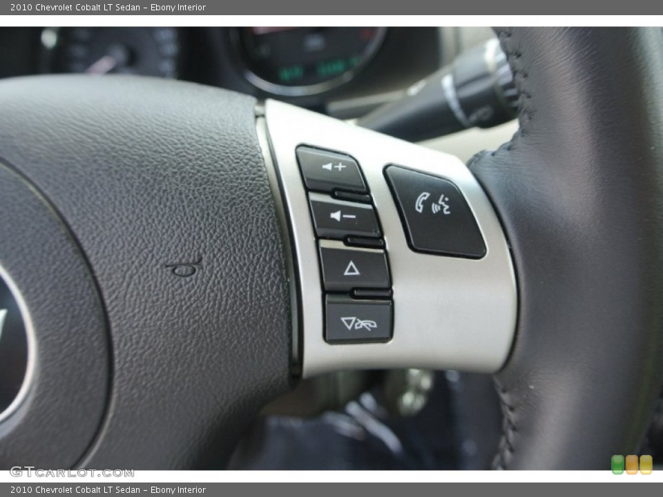Ebony Interior Controls for the 2010 Chevrolet Cobalt LT Sedan #83987709