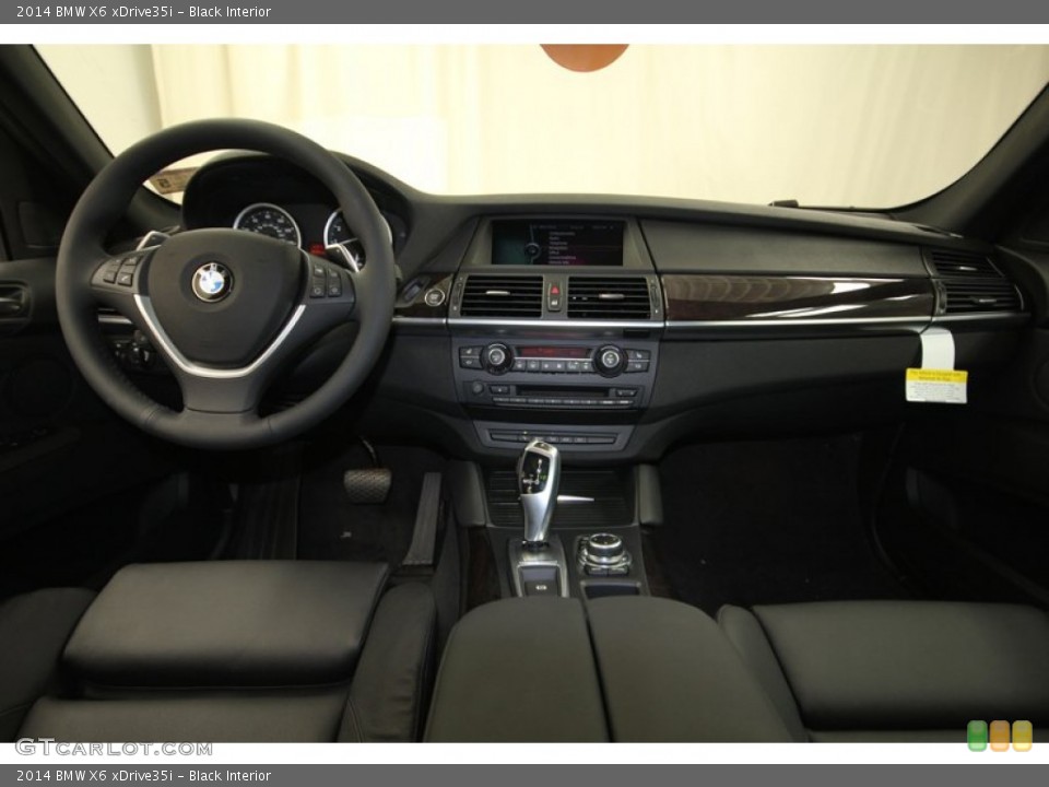 Black Interior Dashboard for the 2014 BMW X6 xDrive35i #83988195