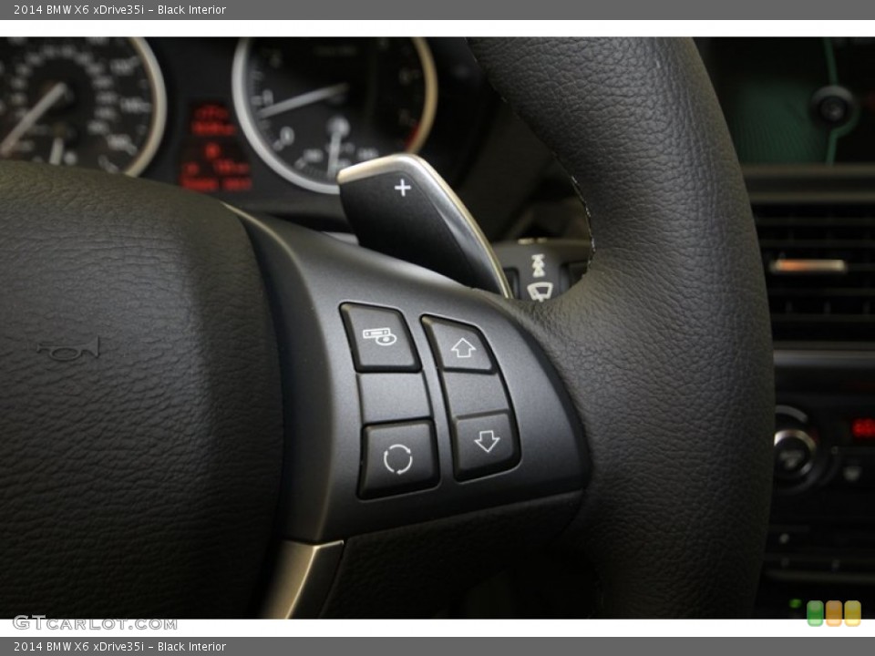 Black Interior Controls for the 2014 BMW X6 xDrive35i #83988348