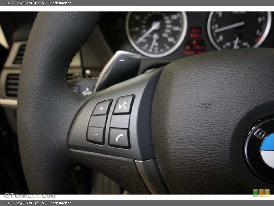 Black Interior Controls for the 2014 BMW X6 xDrive35i #83988357