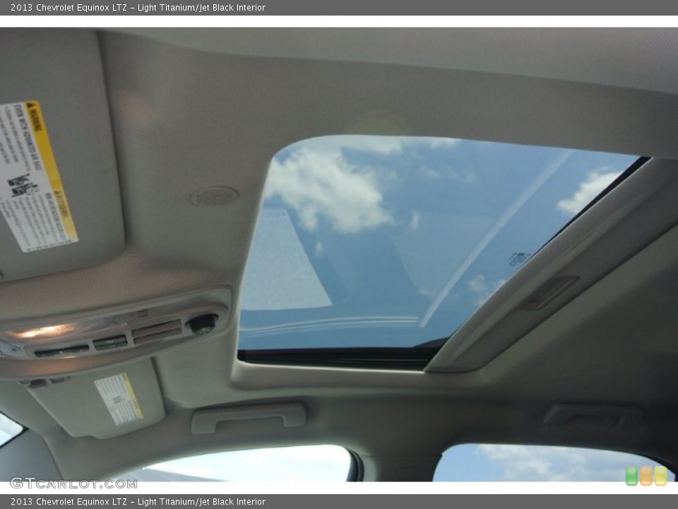 Light Titanium/Jet Black Interior Sunroof for the 2013 Chevrolet Equinox LTZ #83988561