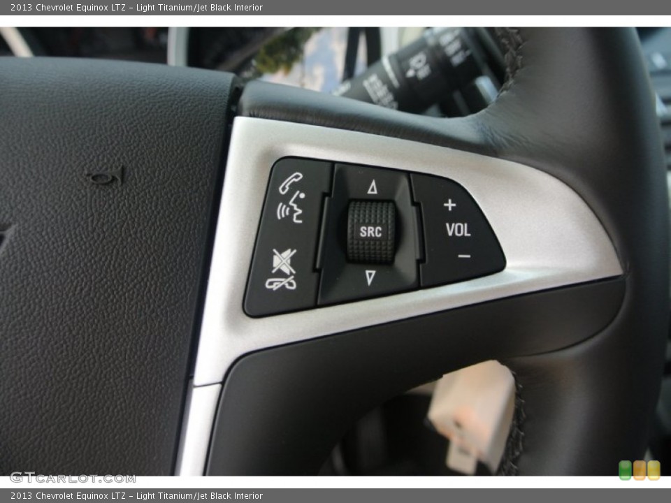 Light Titanium/Jet Black Interior Controls for the 2013 Chevrolet Equinox LTZ #83988597