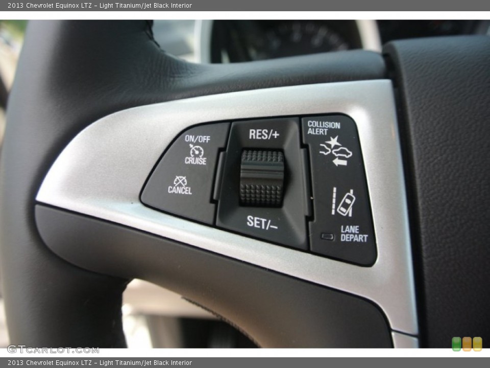 Light Titanium/Jet Black Interior Controls for the 2013 Chevrolet Equinox LTZ #83988603