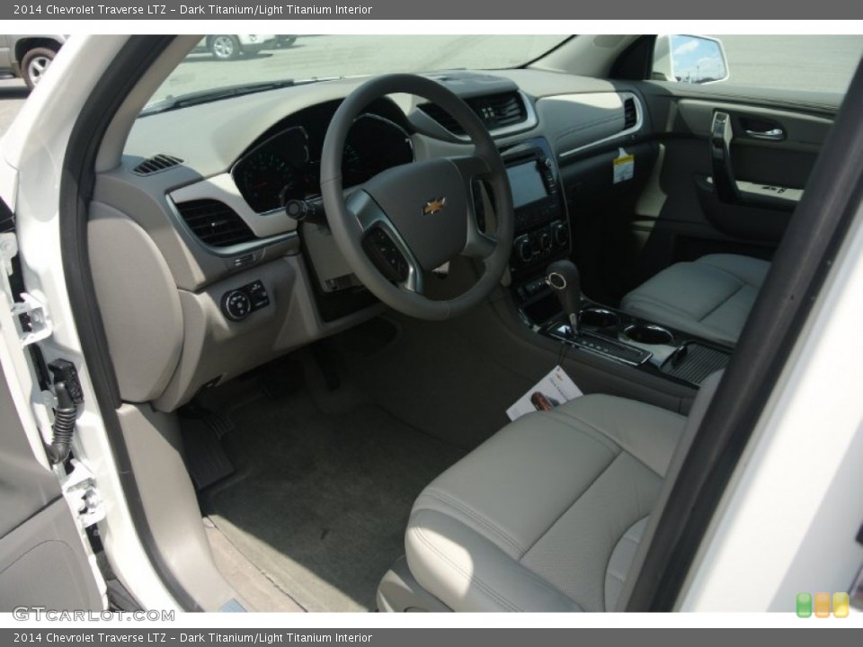 Dark Titanium/Light Titanium 2014 Chevrolet Traverse Interiors