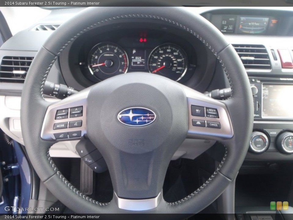 Platinum Interior Steering Wheel for the 2014 Subaru Forester 2.5i Touring #83991765