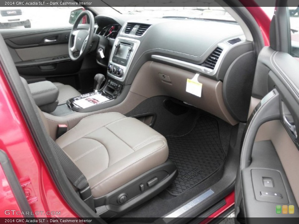 Dark Cashmere Interior Dashboard for the 2014 GMC Acadia SLT #83993631