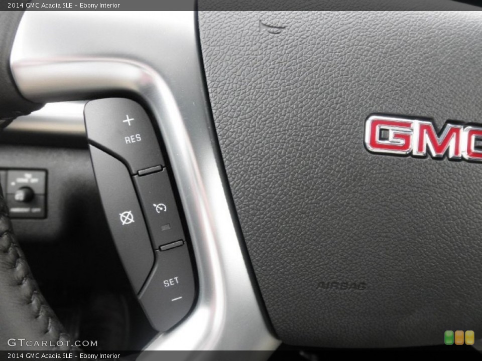 Ebony Interior Controls for the 2014 GMC Acadia SLE #83994054
