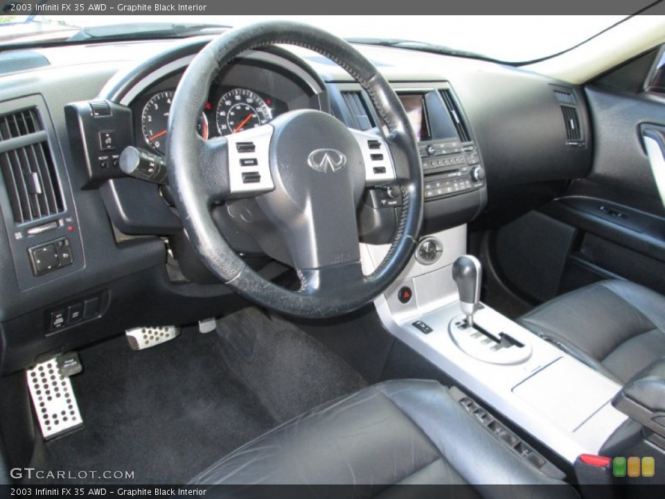 Graphite Black Interior Dashboard for the 2003 Infiniti FX 35 AWD #83995668