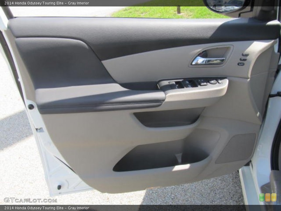Gray Interior Door Panel for the 2014 Honda Odyssey Touring Elite #83996676