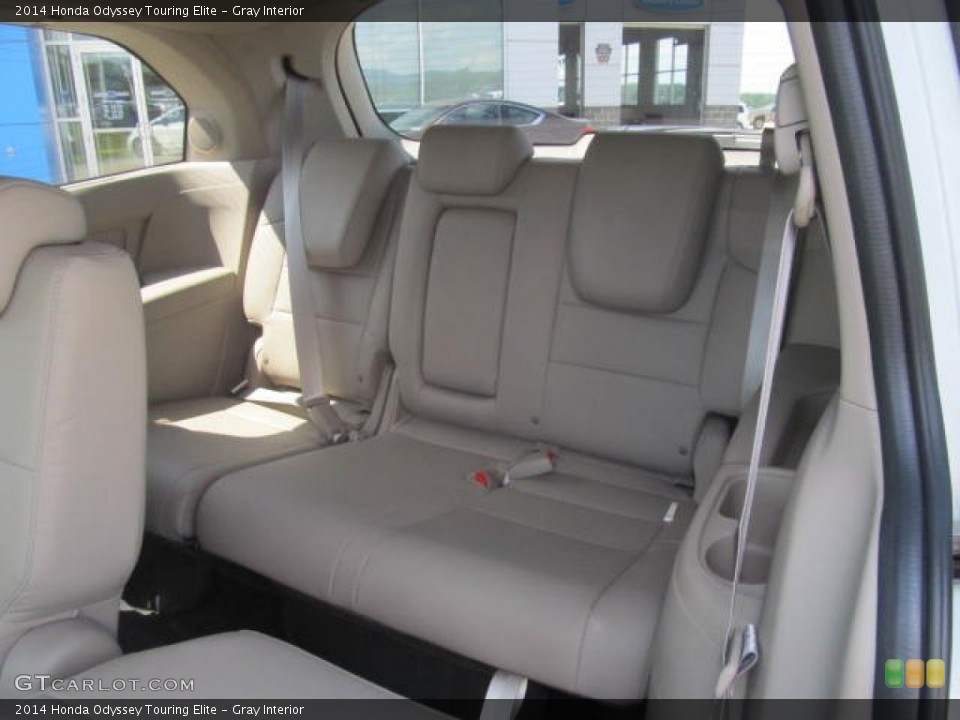 Gray Interior Rear Seat for the 2014 Honda Odyssey Touring Elite #83996763