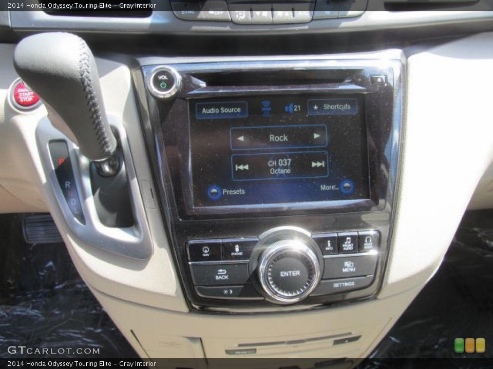 Gray Interior Controls for the 2014 Honda Odyssey Touring Elite #83996847
