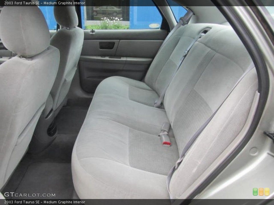 Medium Graphite Interior Rear Seat for the 2003 Ford Taurus SE #83997222