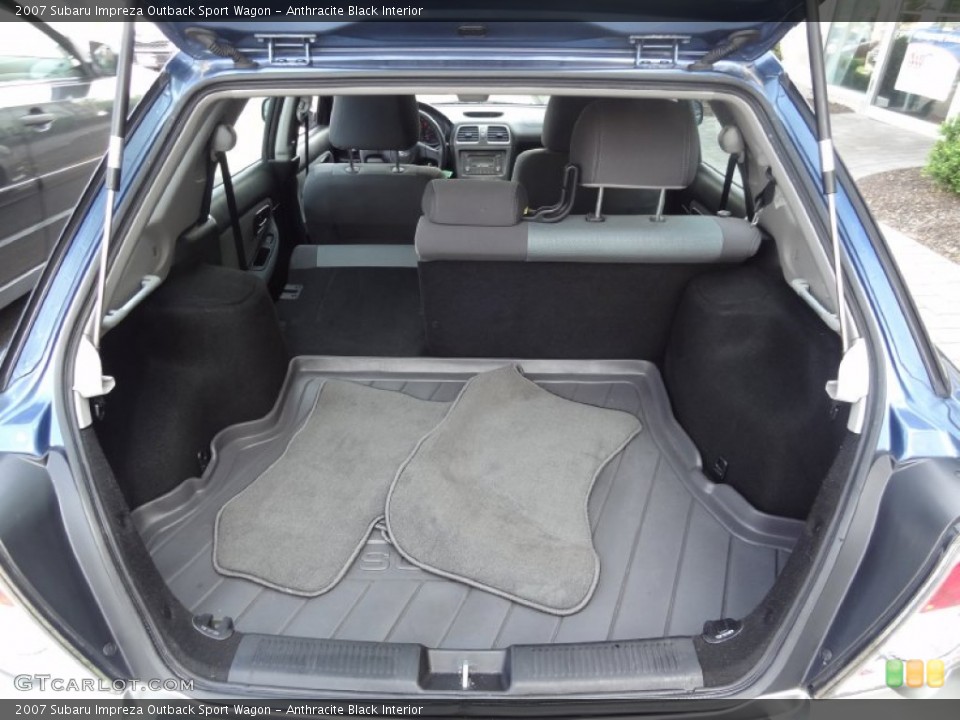 Anthracite Black Interior Trunk for the 2007 Subaru Impreza Outback Sport Wagon #83997309