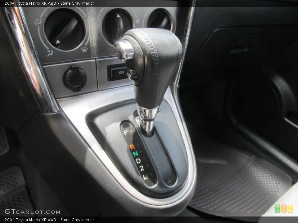Stone Gray Interior Transmission for the 2004 Toyota Matrix XR AWD #83998134