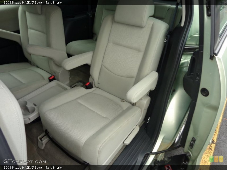 Sand Interior Rear Seat for the 2008 Mazda MAZDA5 Sport #83998266
