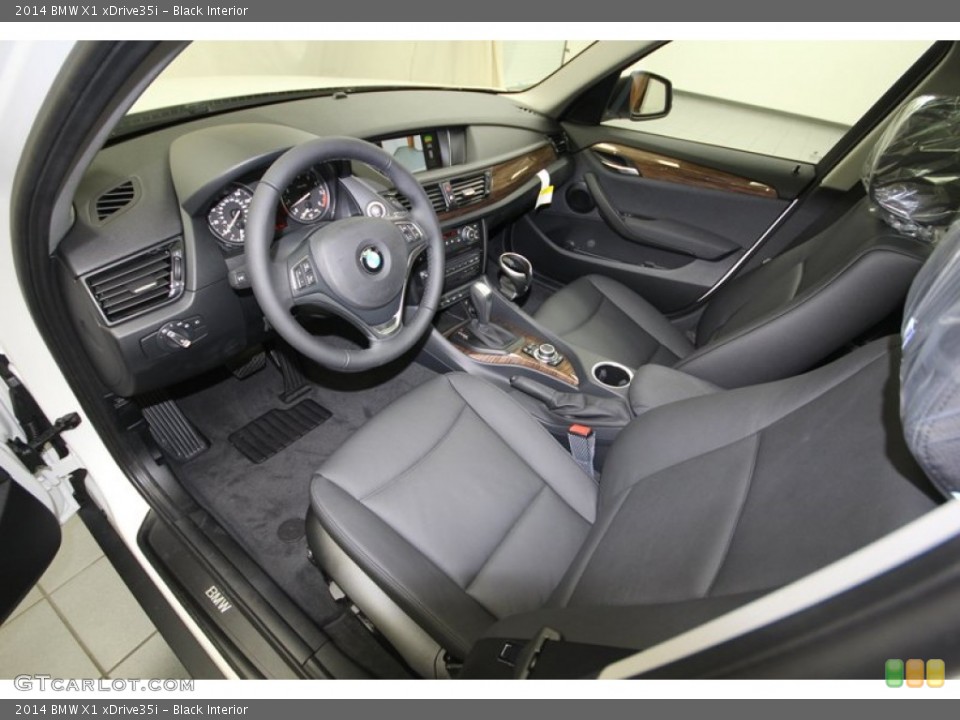 Black Interior Prime Interior for the 2014 BMW X1 xDrive35i #83999385