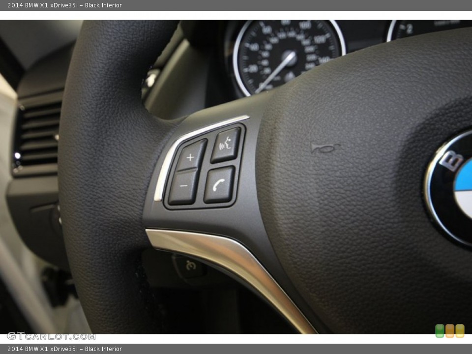 Black Interior Controls for the 2014 BMW X1 xDrive35i #83999739