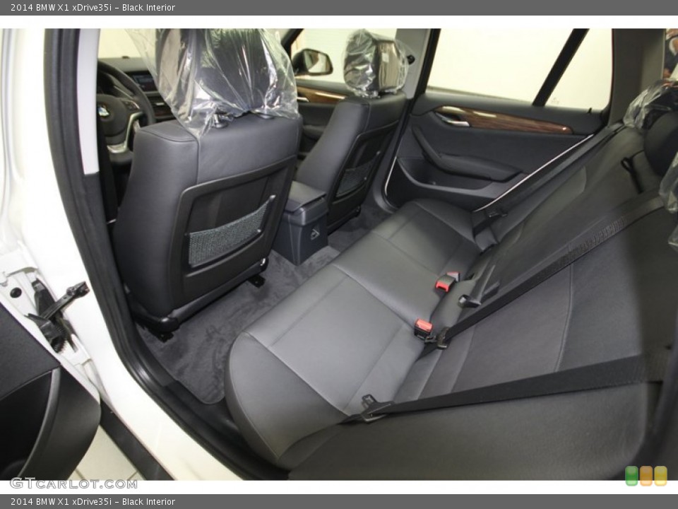 Black Interior Rear Seat for the 2014 BMW X1 xDrive35i #83999763