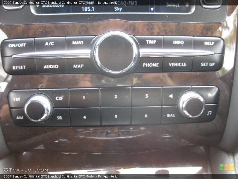 Beluga Interior Controls for the 2007 Bentley Continental GTC  #84001356