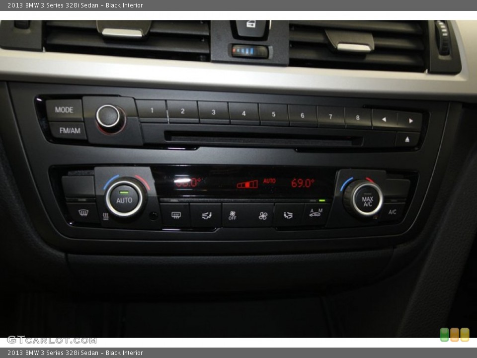 Black Interior Controls for the 2013 BMW 3 Series 328i Sedan #84002298