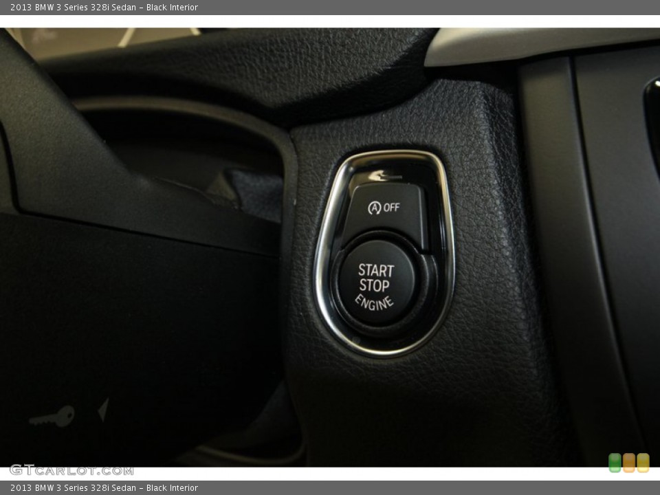Black Interior Controls for the 2013 BMW 3 Series 328i Sedan #84002382