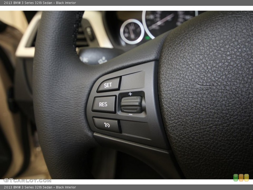 Black Interior Controls for the 2013 BMW 3 Series 328i Sedan #84002430