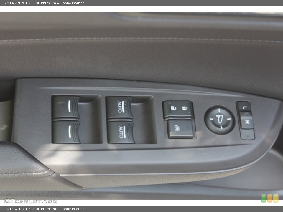 Ebony Interior Controls for the 2014 Acura ILX 2.0L Premium #84003000
