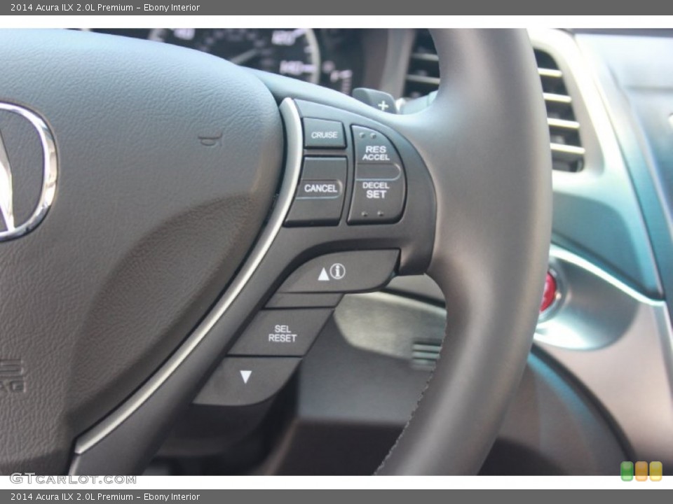 Ebony Interior Controls for the 2014 Acura ILX 2.0L Premium #84003156