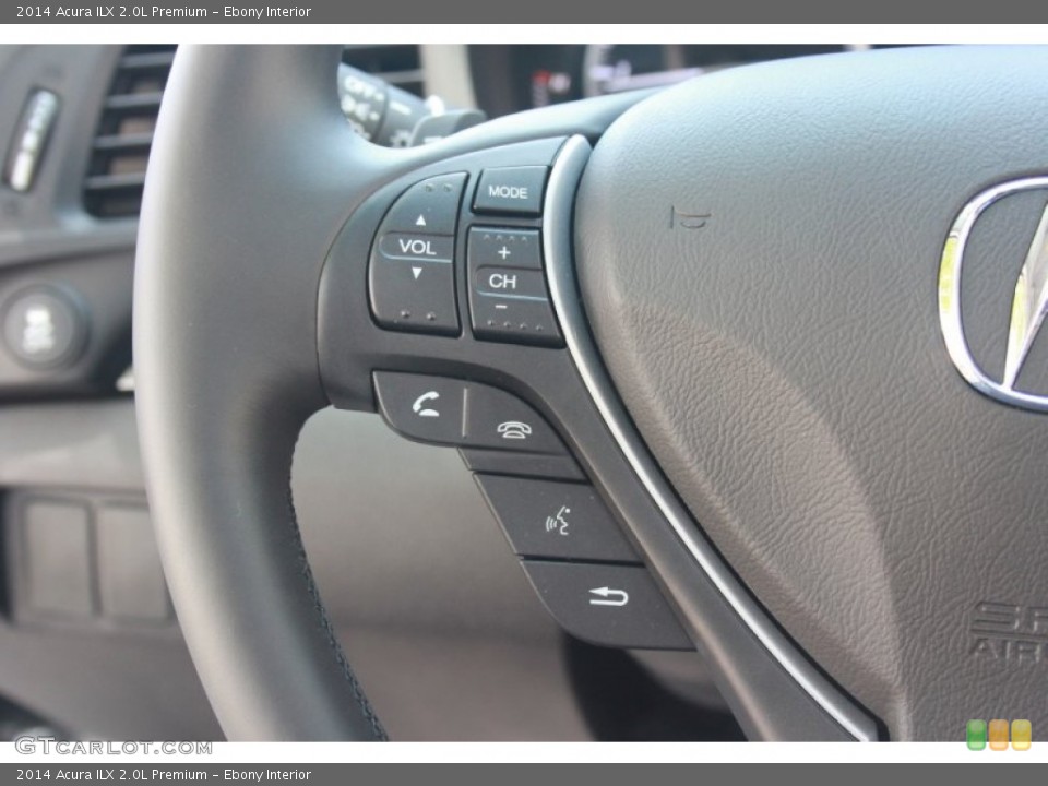 Ebony Interior Controls for the 2014 Acura ILX 2.0L Premium #84003174