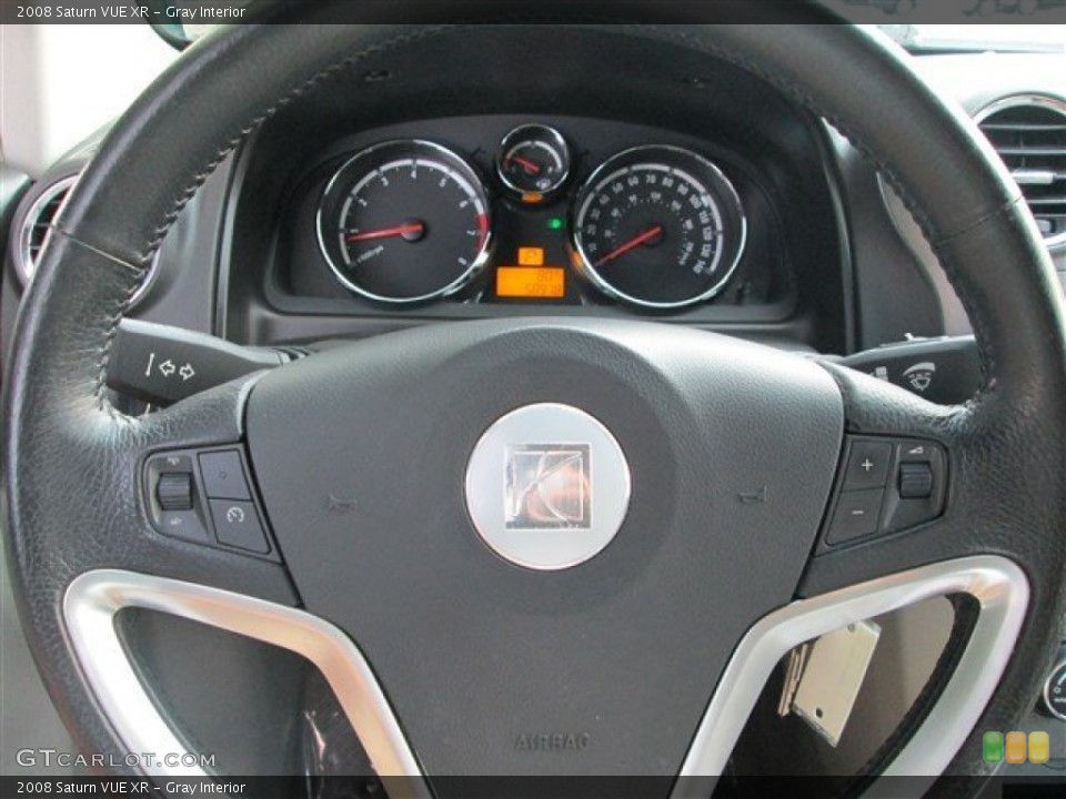 Gray Interior Steering Wheel for the 2008 Saturn VUE XR #84003921