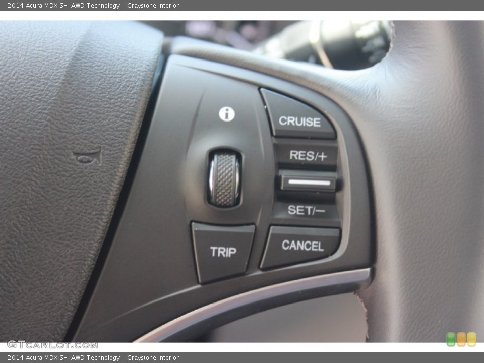 Graystone Interior Controls for the 2014 Acura MDX SH-AWD Technology #84004443