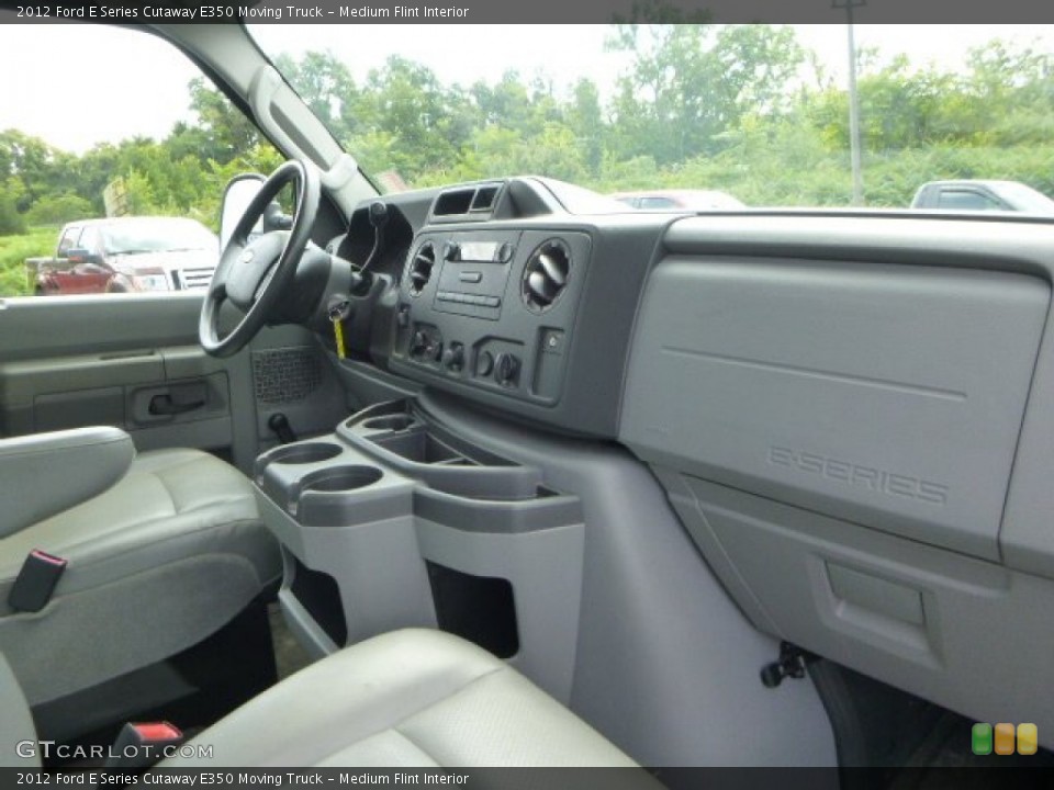 Medium Flint Interior Dashboard for the 2012 Ford E Series Cutaway E350 Moving Truck #84006096