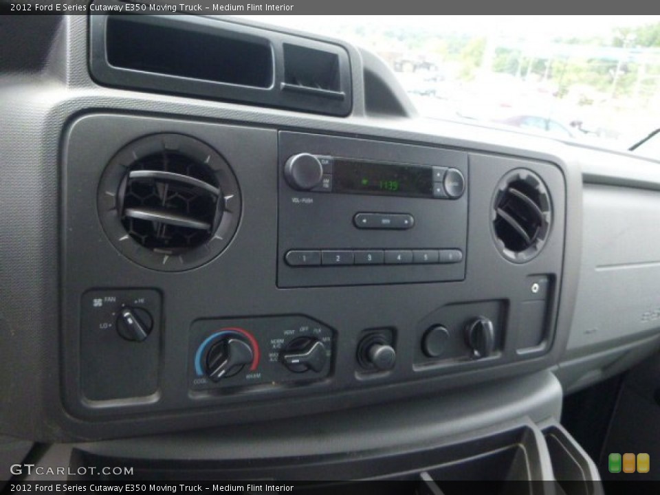 Medium Flint Interior Controls for the 2012 Ford E Series Cutaway E350 Moving Truck #84006120