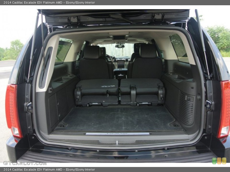 Ebony/Ebony Interior Trunk for the 2014 Cadillac Escalade ESV Platinum AWD #84007422