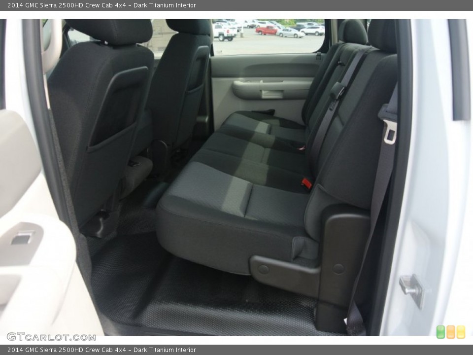 Dark Titanium Interior Rear Seat for the 2014 GMC Sierra 2500HD Crew Cab 4x4 #84007865
