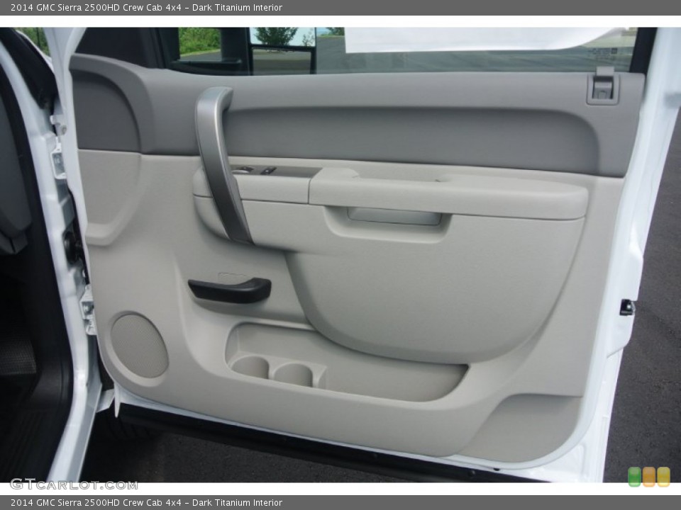 Dark Titanium Interior Door Panel for the 2014 GMC Sierra 2500HD Crew Cab 4x4 #84007932