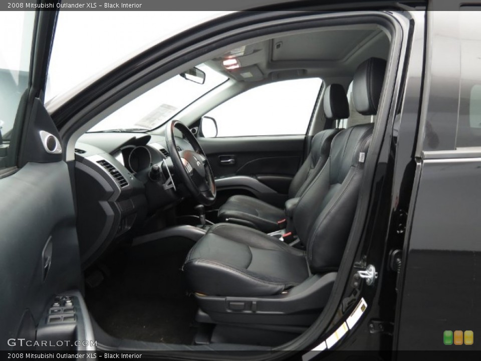 Black Interior Photo for the 2008 Mitsubishi Outlander XLS #84008340