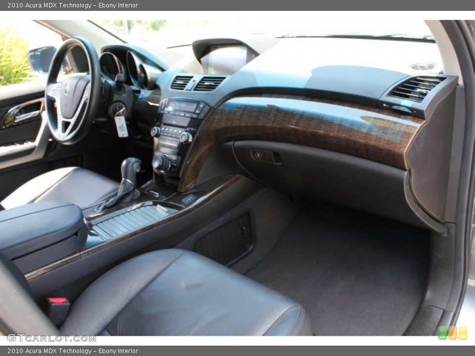 Ebony Interior Dashboard for the 2010 Acura MDX Technology #84010002