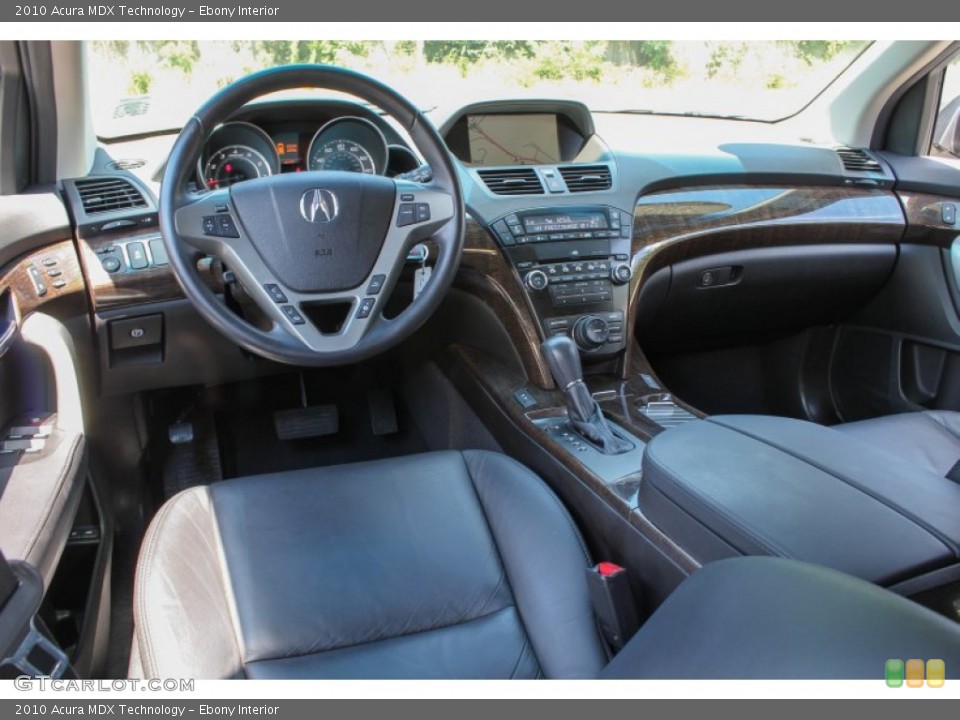 Ebony Interior Photo for the 2010 Acura MDX Technology #84010206