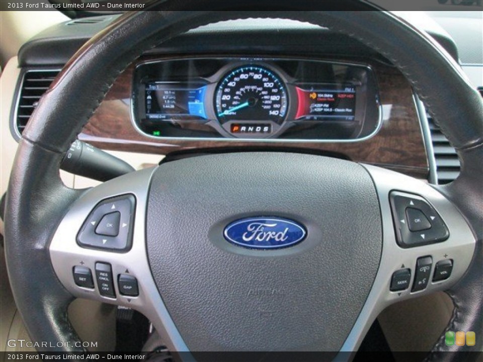 Dune Interior Steering Wheel for the 2013 Ford Taurus Limited AWD #84011106