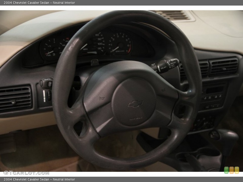 Neutral Interior Steering Wheel for the 2004 Chevrolet Cavalier Sedan #84013812