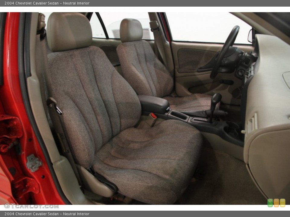 Neutral Interior Front Seat for the 2004 Chevrolet Cavalier Sedan #84013878