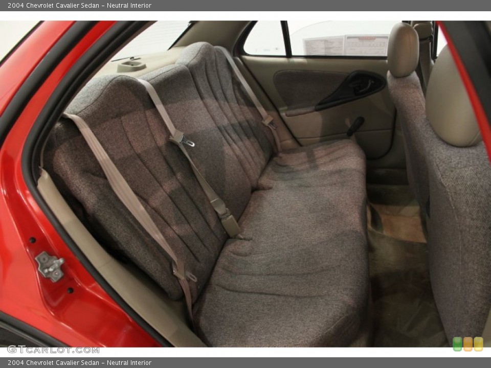 Neutral Interior Rear Seat for the 2004 Chevrolet Cavalier Sedan #84013899