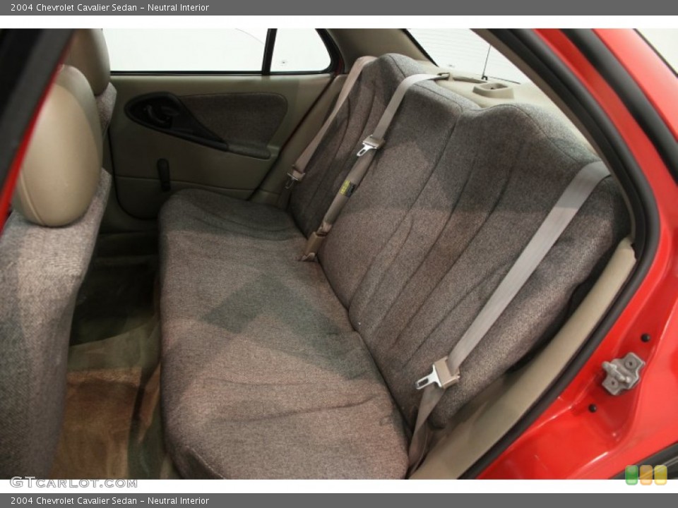 Neutral Interior Rear Seat for the 2004 Chevrolet Cavalier Sedan #84013920