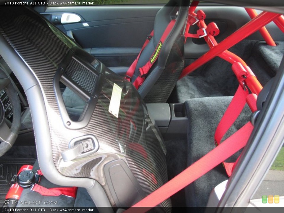 Black w/Alcantara Interior Rear Seat for the 2010 Porsche 911 GT3 #84016839