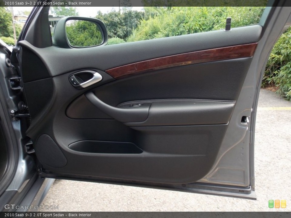 Black Interior Door Panel for the 2010 Saab 9-3 2.0T Sport Sedan #84023052