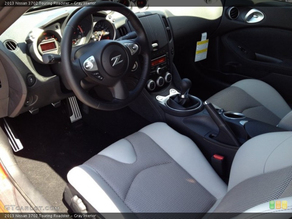 Gray Interior Photo for the 2013 Nissan 370Z Touring Roadster #84023514