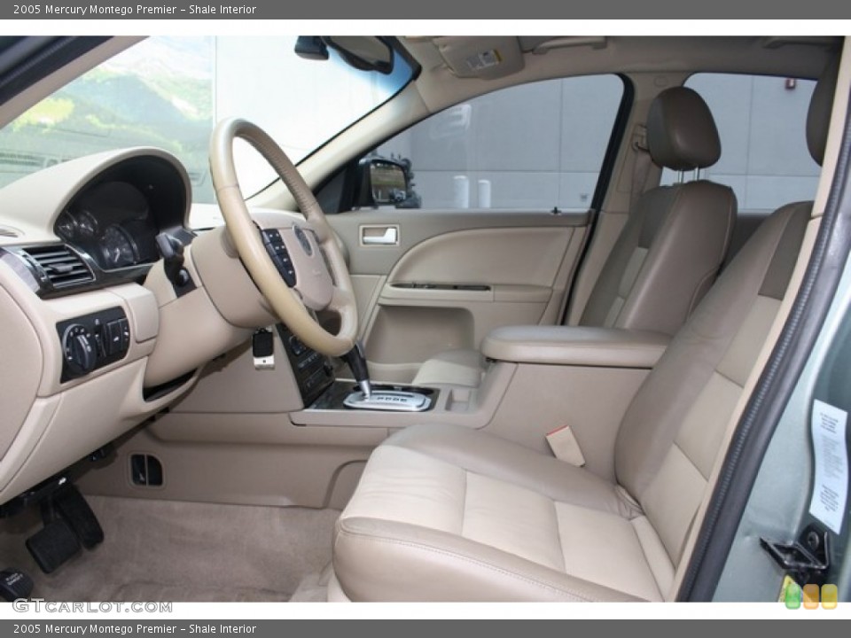 Shale Interior Front Seat for the 2005 Mercury Montego Premier #84024813