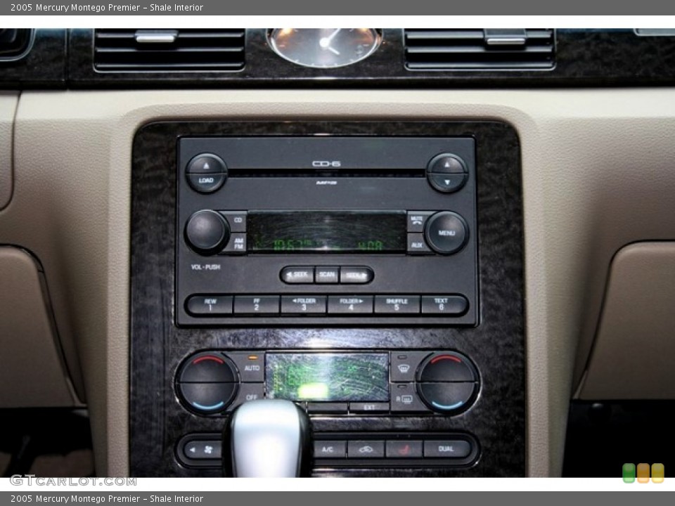 Shale Interior Audio System for the 2005 Mercury Montego Premier #84024867