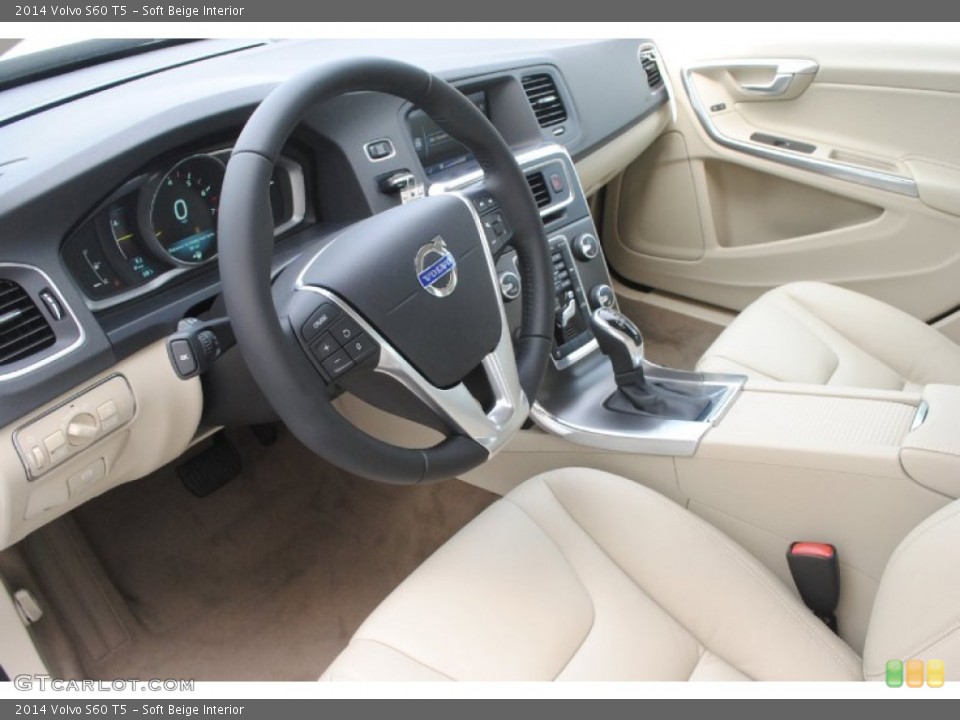 Soft Beige Interior Photo for the 2014 Volvo S60 T5 #84027447